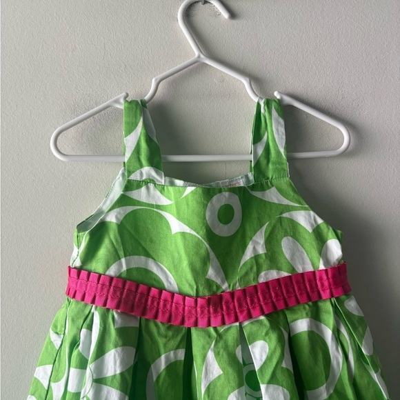 Carters toddler summer dress color white‎ and green size 2t - Picture 3 of 5